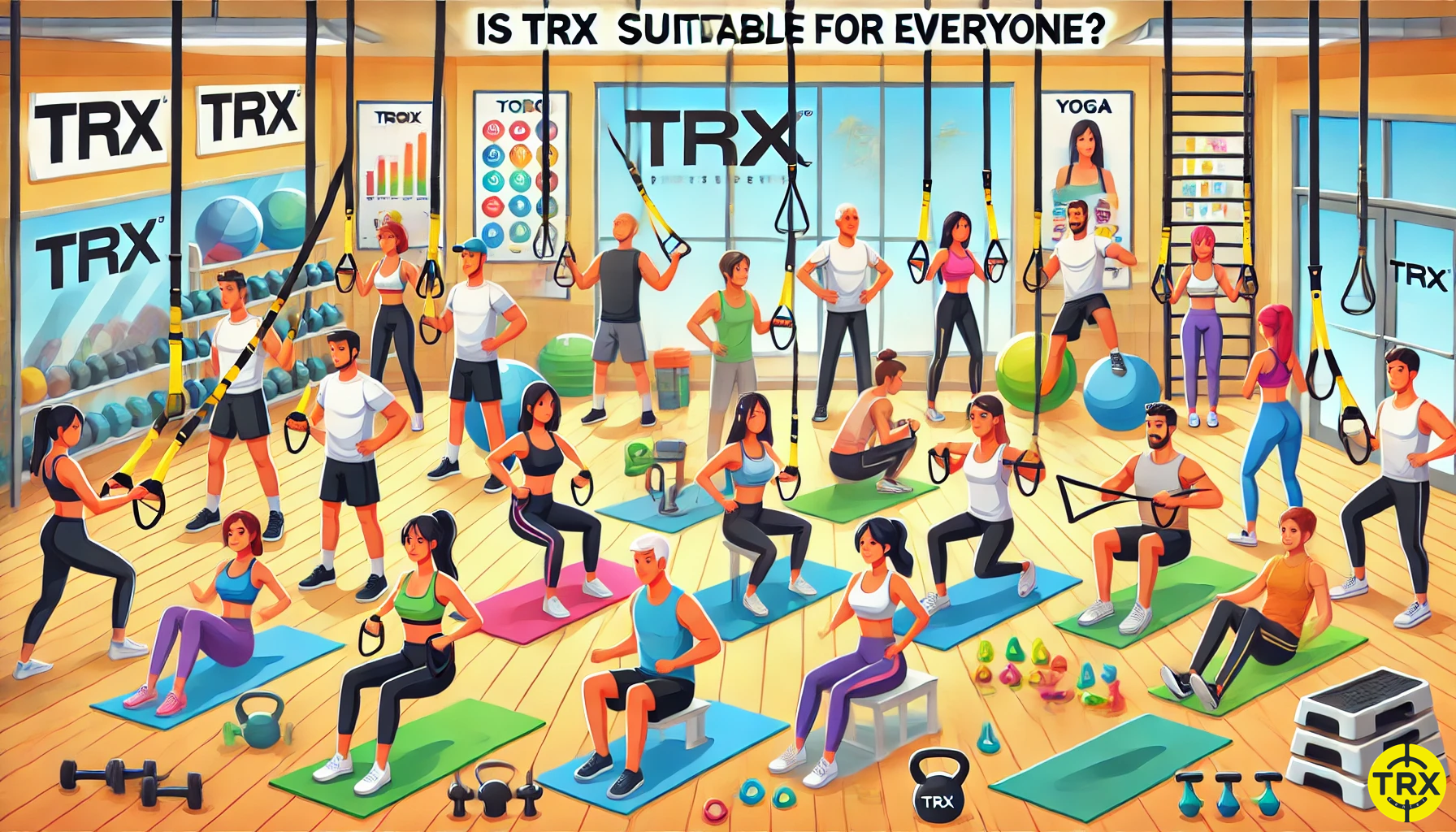 آیا تمرینات TRX برای هرکس مناسب است؟