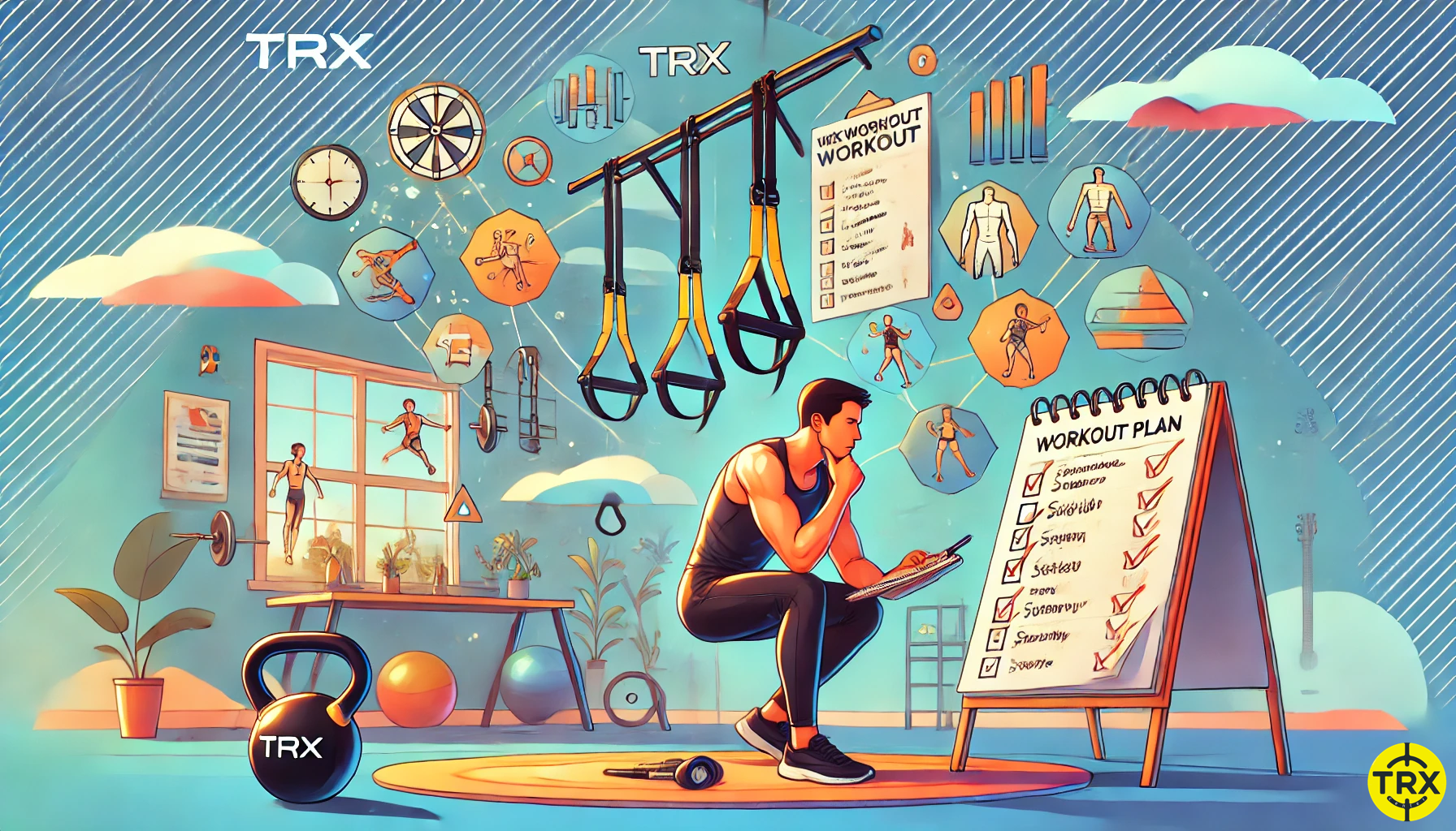 چگونه یک برنامه تمرین با TRX طراحی کنم؟