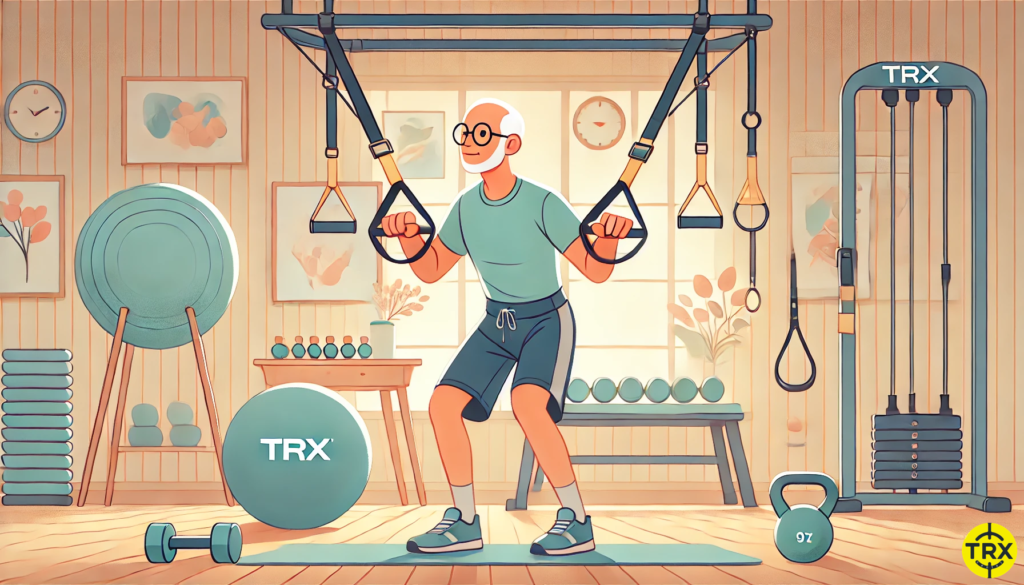 TRX برای سالمندان: راهی ایمن برای تقویت بدن و بهبود کیفیت زندگی