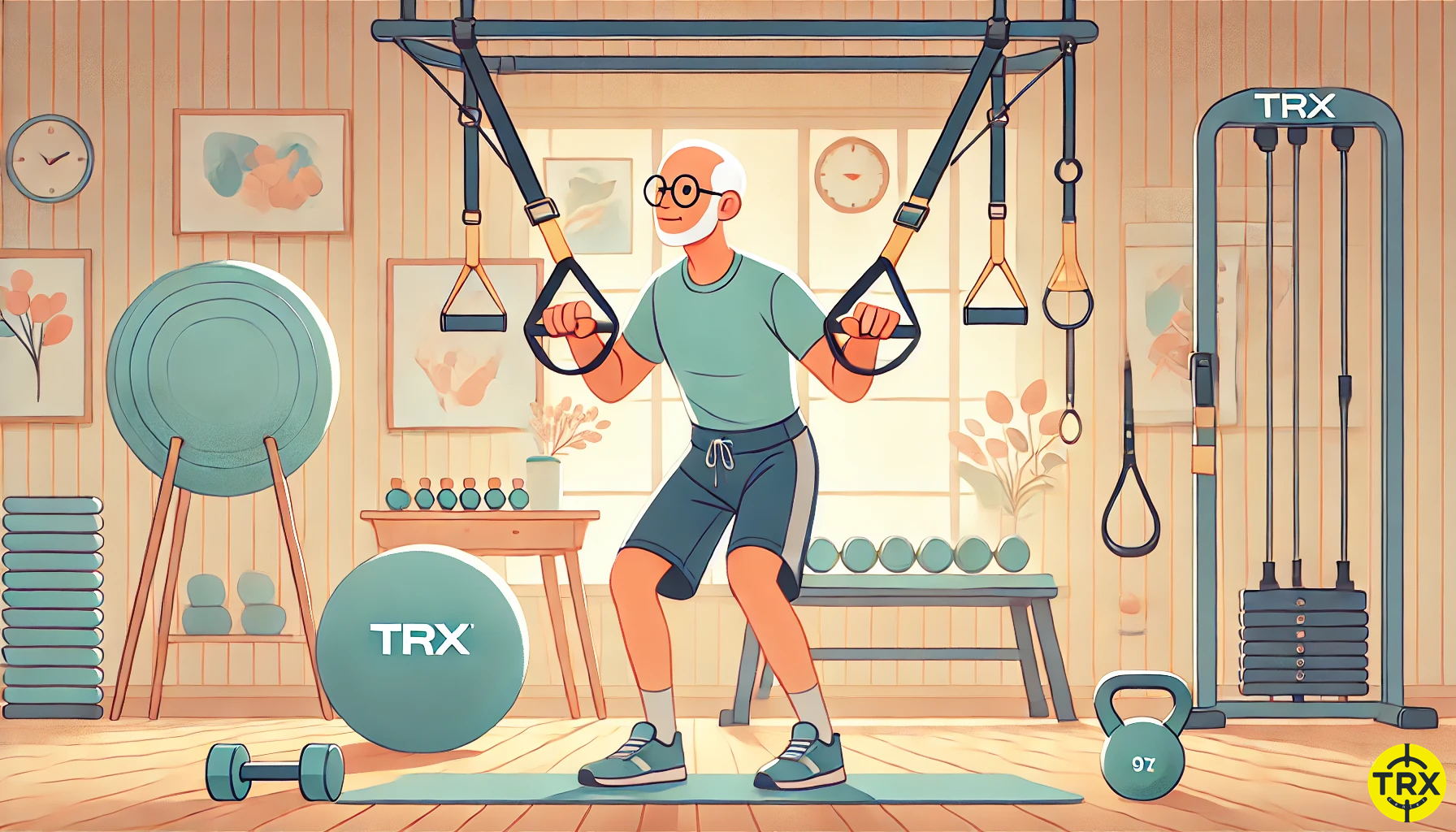 TRX برای سالمندان: راهی ایمن برای تقویت بدن و بهبود کیفیت زندگی