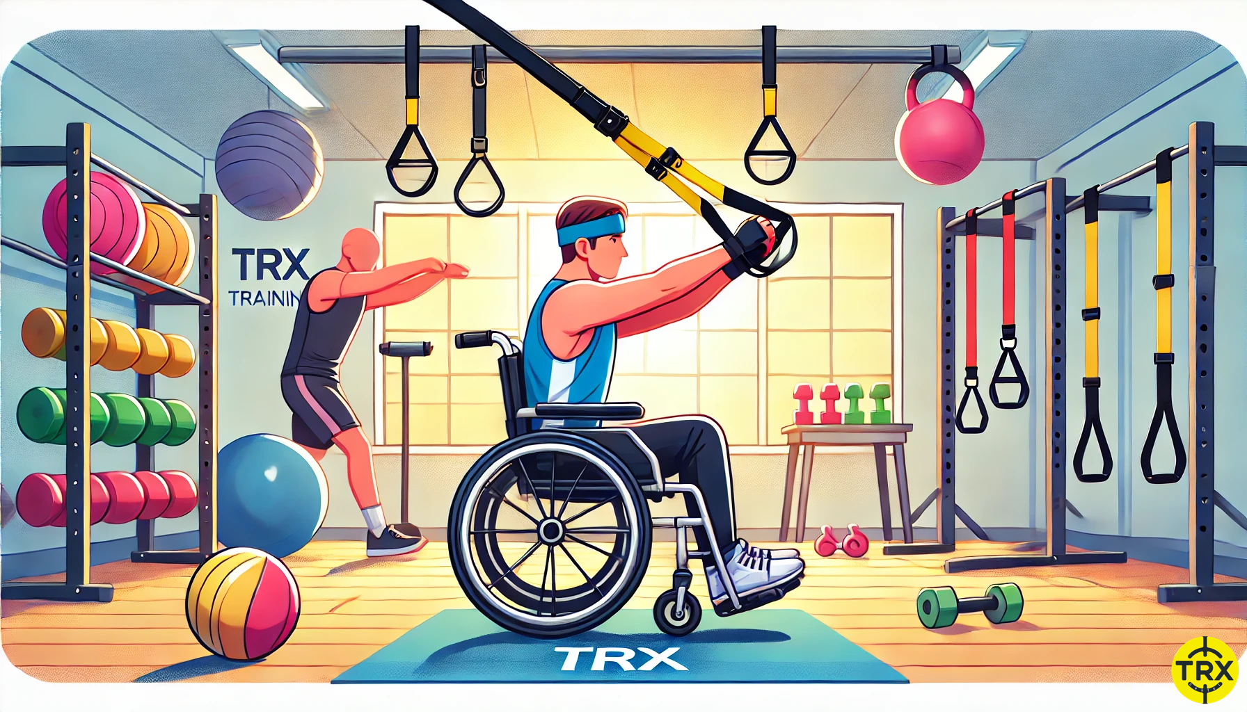 TRX برای معلولین: مزایای TRX ، افزایش انعطاف‌پذیری، تقویت عضلات و تعادل، پیشگیری از آسیب، بهبود عملکرد و افزایش کیفیت زندگی
