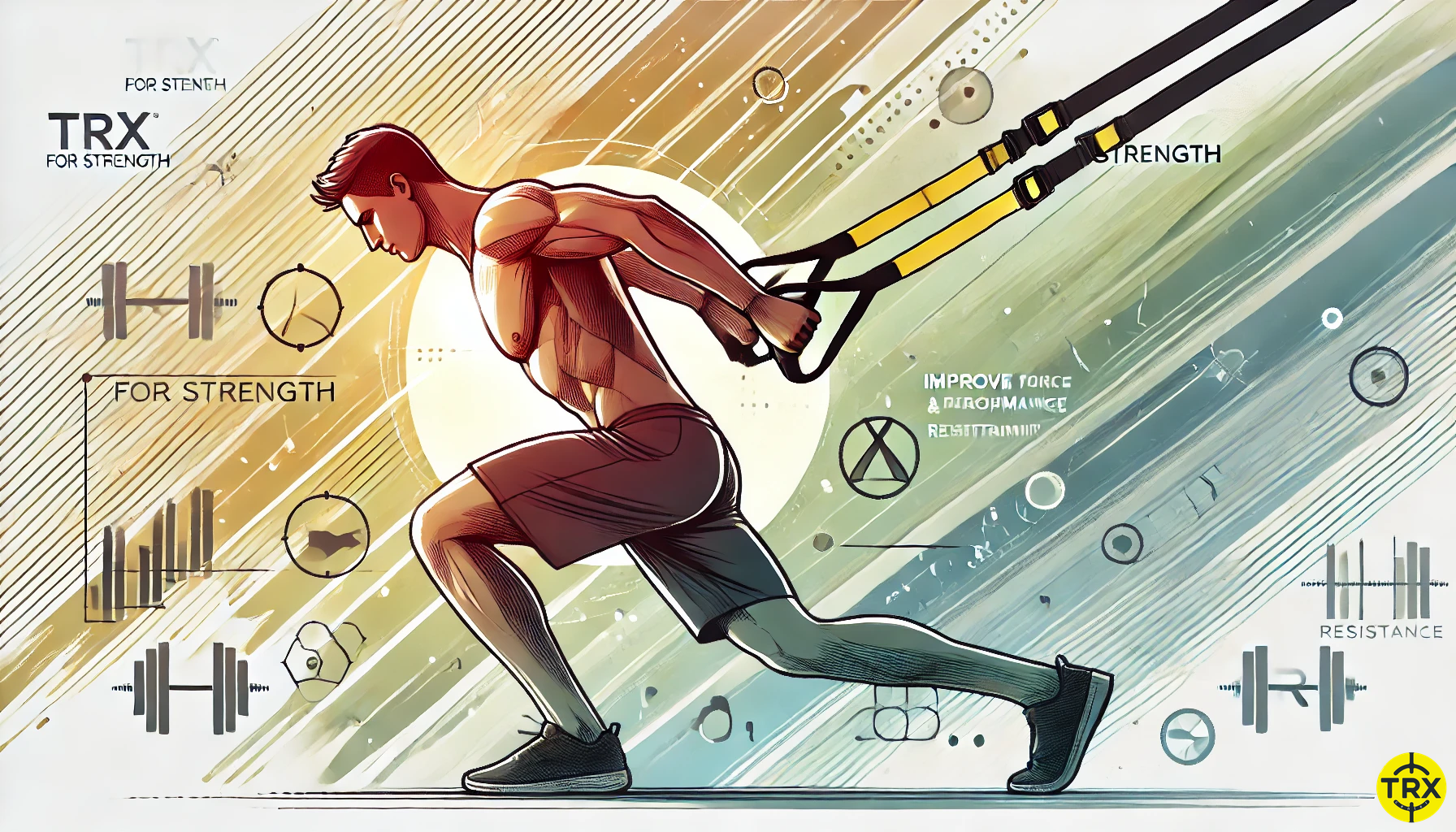 TRX برای افزایش قدرت: بهبود عملکرد و تقویت عضلات با تمرینات مقاومتی