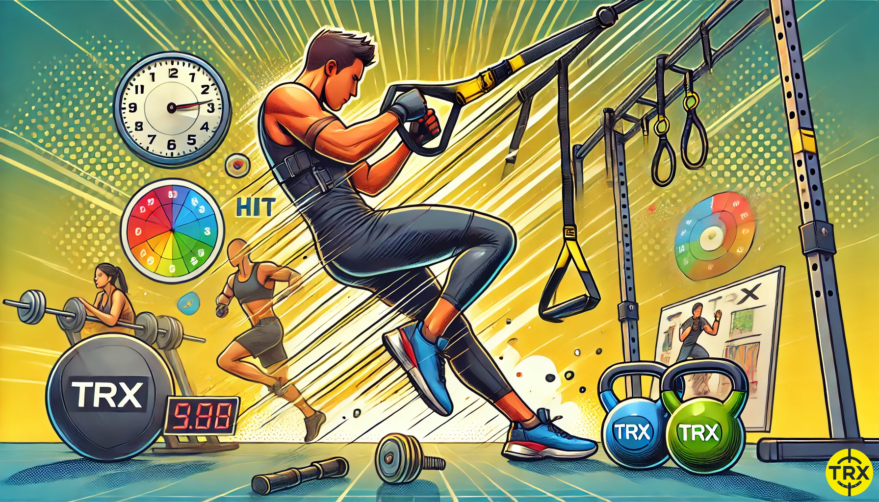 تمرینات HIIT با TRX: راهی نوین برای افزایش قدرت و استقامت