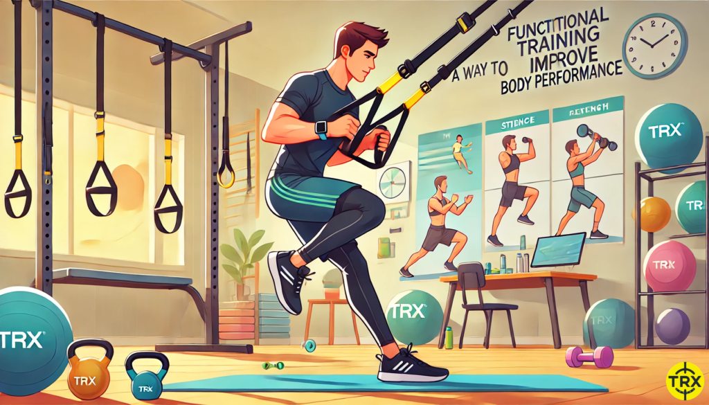 تمرینات فانکشنال با TRX: راهی برای بهبود عملکرد بدن